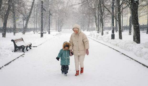 Облачная погода и до 10 градусов мороза ожидаются в Москве 18 февраля