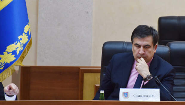 Грузинский и украинский государственный и политический деятель Михаил Саакашвили. Архивное фото Грузинский и украинский государственный и политический деятель Михаил Саакашвили. Архивное фото
