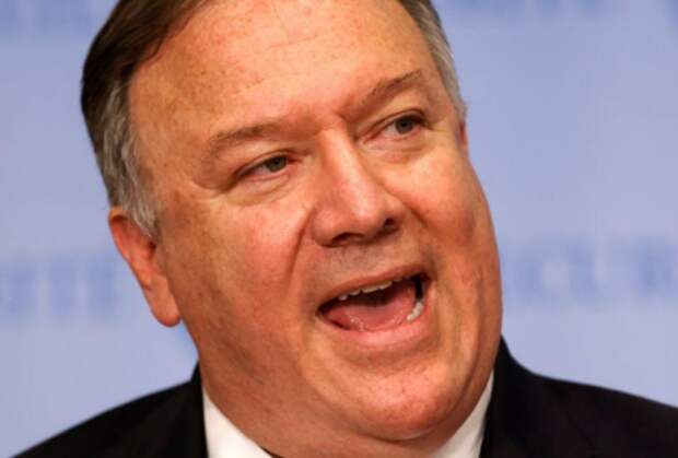 Госсекретарь США Майк Помпео во время выступления в ООН, штаб-квартира ООН в Нью-Йорке, США, 20 августа 2020 года. REUTERS/Mike Segar Госсекретарь США Майк Помпео во время выступления в ООН, штаб-квартира ООН в Нью-Йорке, США, 20 августа 2020 года. REUTERS/Mike Segar