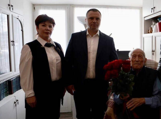 В Туле ветеран войны Афанасий Белов отметил 104-летие