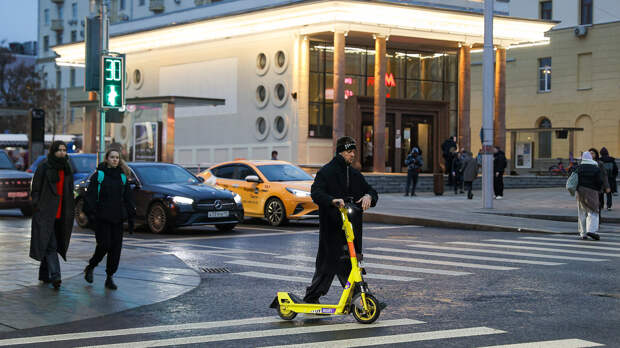 Сезон проката электросамокатов в Москве стартует в конце марта