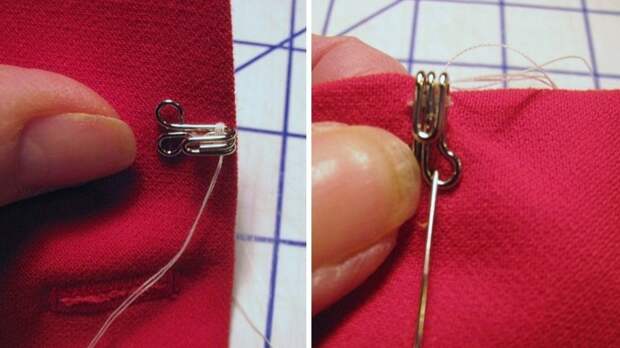 Как красиво пришивать крючки для одежды: мастер-класс 1