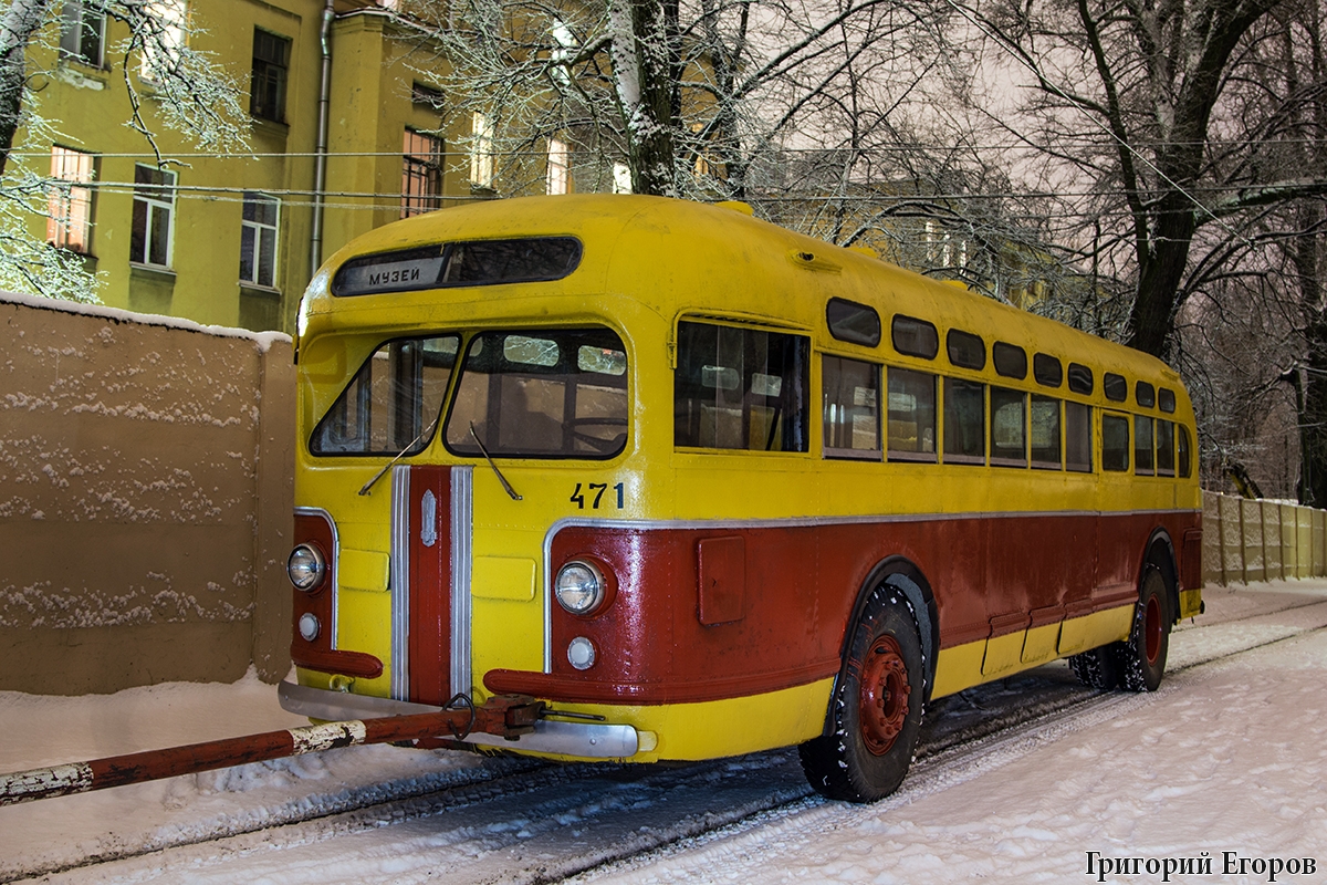 Автобус ЗиС-154 - новый экспонат музея Санкт-Петербурга ЗиС-154, автобус, зис, музей