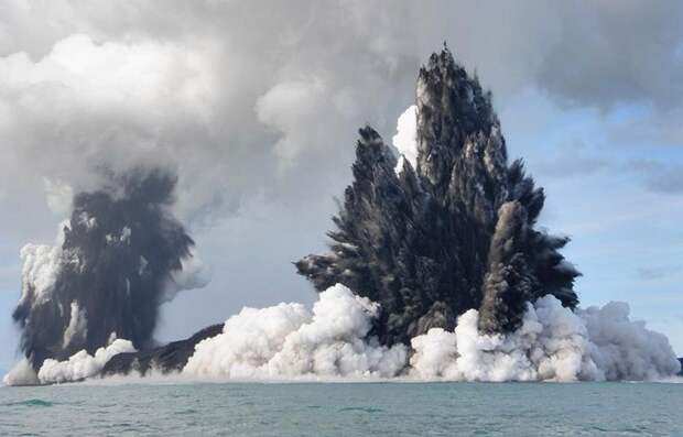 Необычный взрыв вулкана Тонга мог согреть Землю