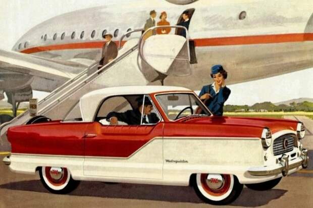 Nash Metropolitan - необычная машина, созданная специально для девушек
