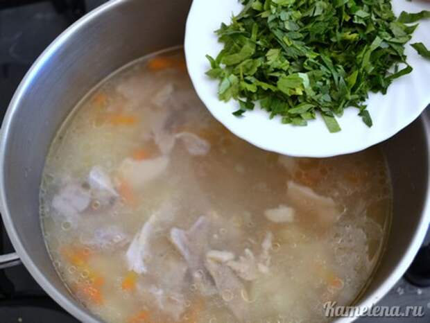 Куриный суп с рисом — 11 шаг