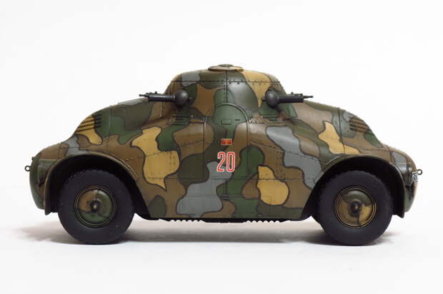 Средний бронеавтомобиль Škoda PA-II “Zelva”