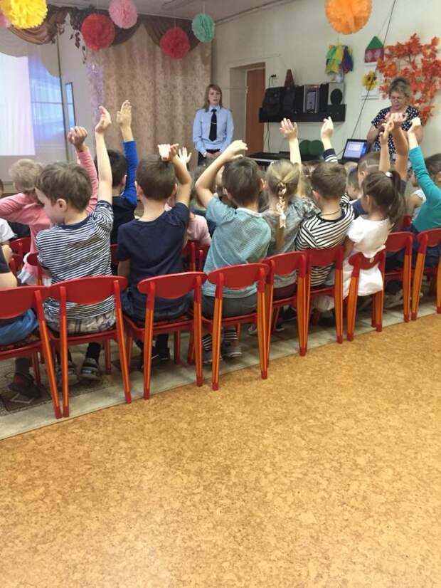 На севере Москвы прошла лекция о правилах безопасности для дошкольников