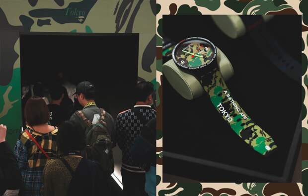 Главная коллаборация этого лета: Swatch Х BAPE