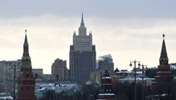 Здание министерства иностранных дел РФ в Москве. Архивное фото