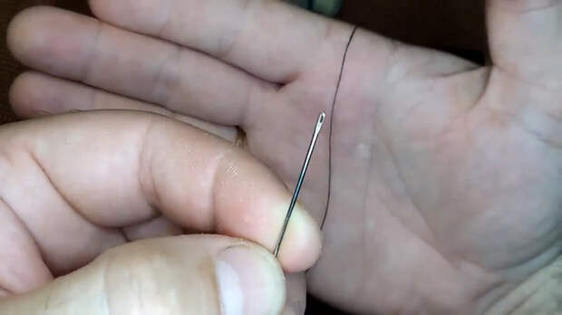 Самый хитрый и простой способ для продевания нитки в иголку