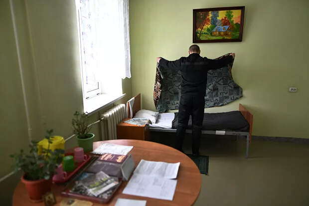 Осужденный в Можайской воспитательной колонии Осужденный в Можайской воспитательной колонии