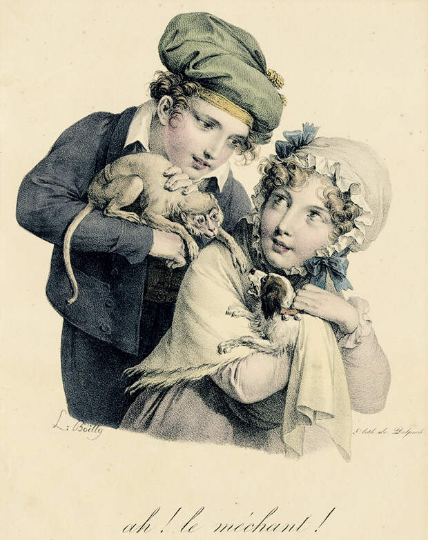Boilly lithographiert von Delpech Um 1825