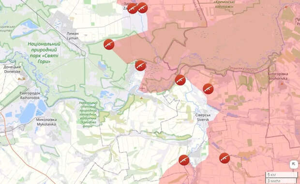 Прорвав украинскую оборону, российские войска штурмуют два ключевых города