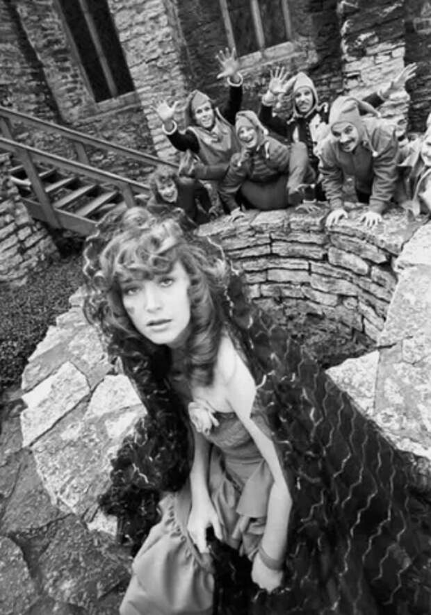 Алла Пугачева во время съемок в Таллине, 1978 год