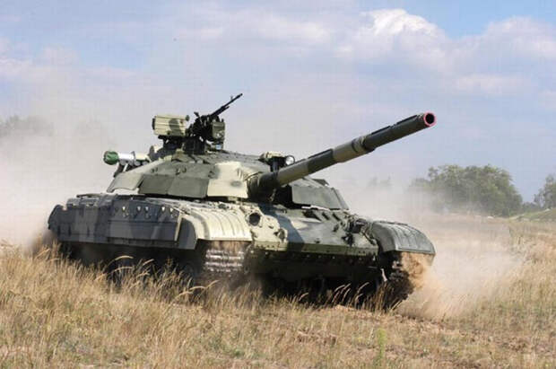 Украинский танк Т-64 "Булат".