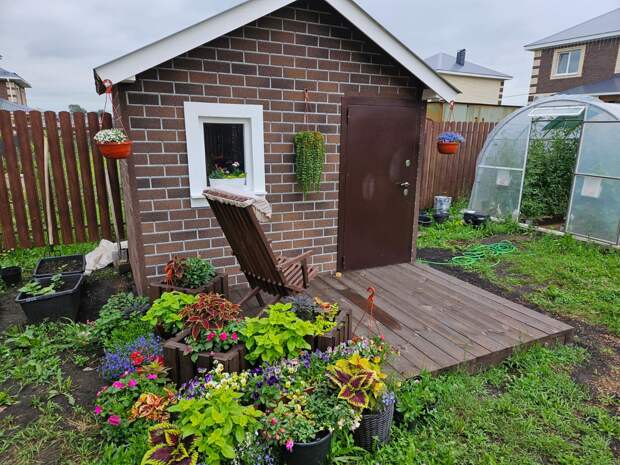 Вот такой у нас хозблок