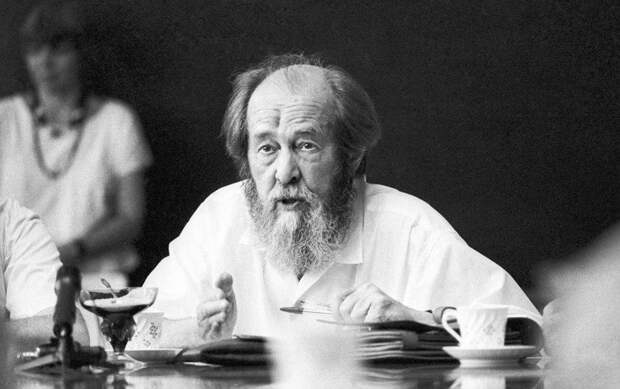 Александр Солженицын. Фото из открытых источников.