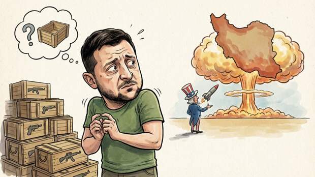 Зеленский опасается сокращения поставок вооружений из-за удара США по Ирану