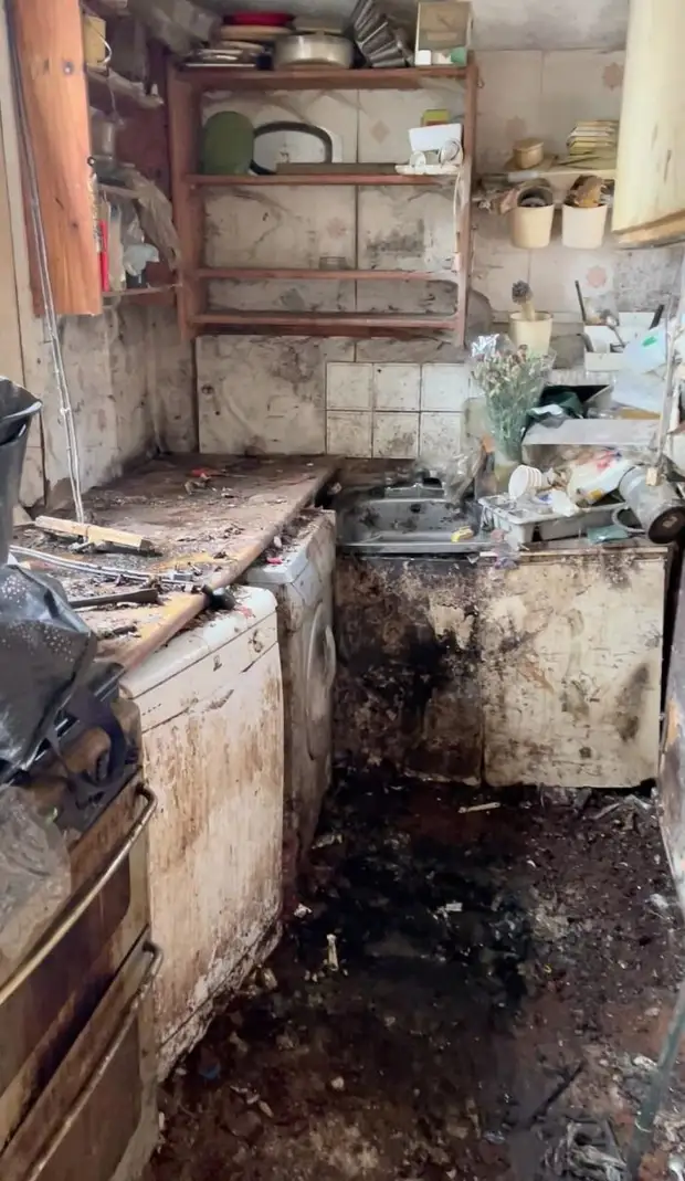 Уборщик показал ужасающие условия внутри дома пожилой пары, где не убирались 20 лет