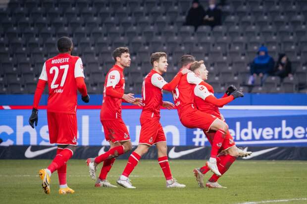 «Кельн» обыграл на выезде «Герту» и вышел на 6-е место в Бундеслиге