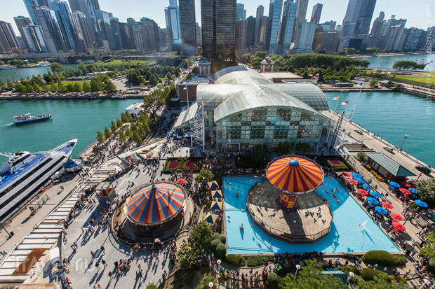 Чикаго. Millennium Park и Navy Pier / Фото из США