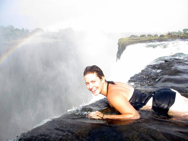 Купель Дьявола на водопаде Виктория Devils Pool 15 Купель Дьявола на водопаде Виктория