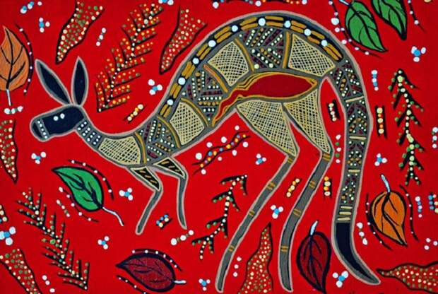 рисунки аборигенов австралии