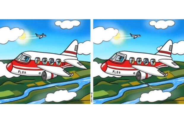 Два самолета, 11 отличий, 50 секунд: проверьте свою внимательность