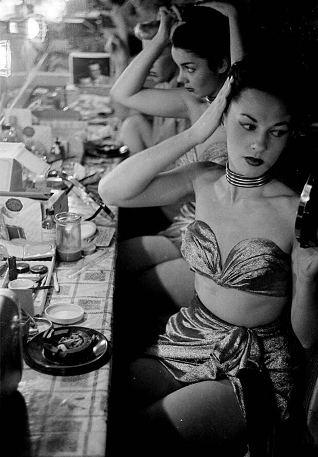 Танцовщицы в клубе "Копокабана", 1948 life, Стэнли Кубрик, звезды, знаменитости, режиссеры, фотограф, фотографии, юность гения