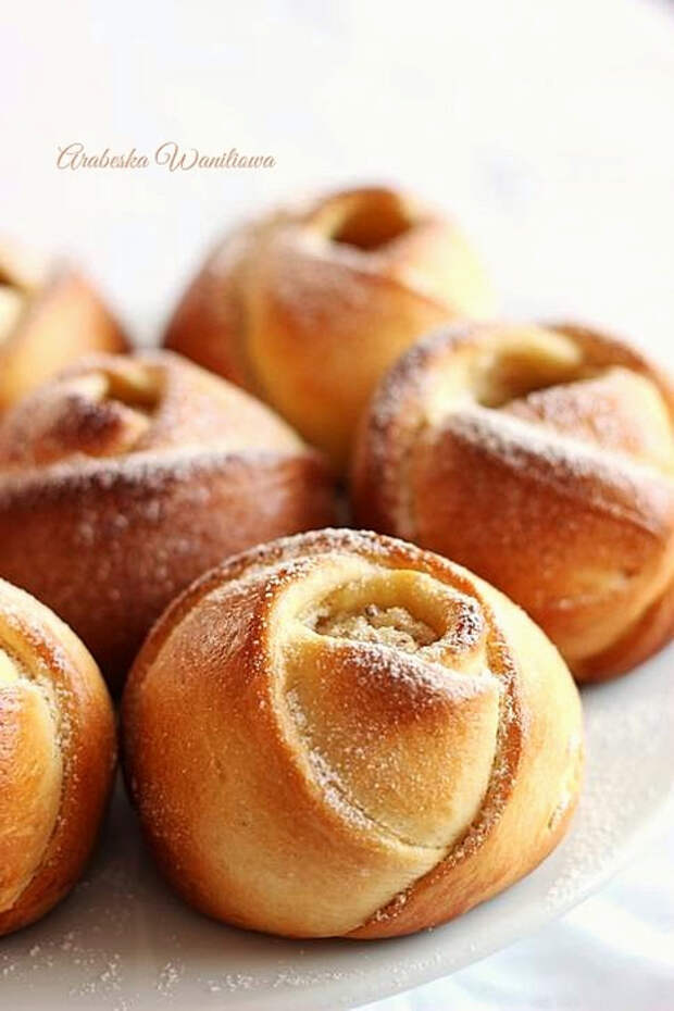 Дрожжевые сырные розочки. Рецепт красивой выпечки (10) (466x700, 268Kb)