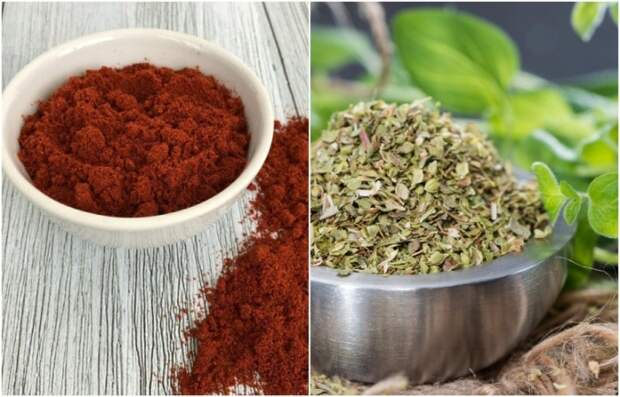 Паприка и орегано делают вкус салатов интереснее