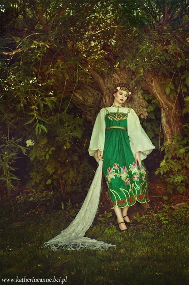 Славянская сказка, воплощенная фотографом в реальность Славянская сказка, воплощенная фотографом в реальность