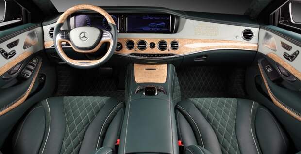 Фотография: Ателье TopCar создало фантастический интерьер седану Mercedes-Benz S600 Guard Фото Mercedes-Benz, S600 Guard, TopCar