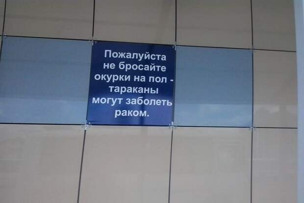 Забавные надписи и объявления