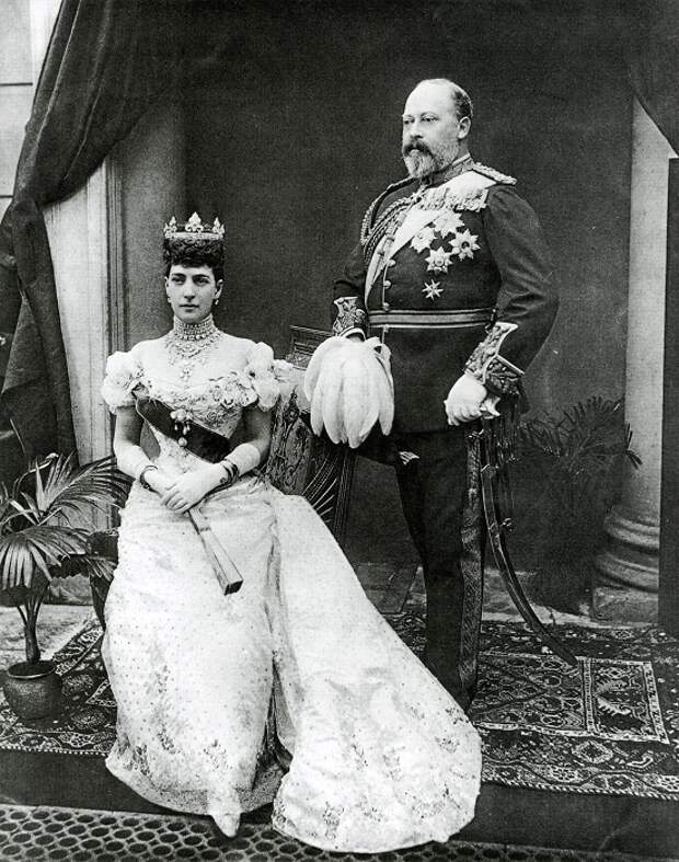 Эдуард VII и королева Великобритании Александра Эдуард VII и королева Великобритании Александра