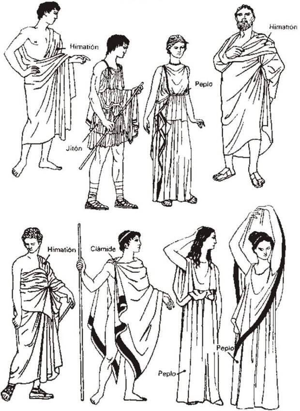 древнегреческая мода