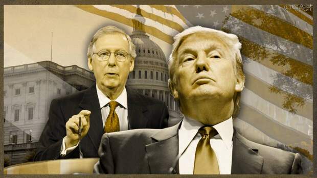 Война Трампа и Макконнелла может подорвать шансы республиканцев на выборах в Конгресс США