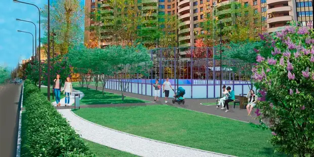В Таганском районе Москвы появятся две обновлённые зелёные зоны с игровыми площадками
