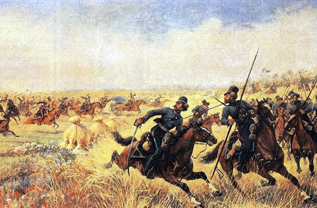 «Дело казака Платова под Миром 9 июля 1812 года» Виктора Мазуровского