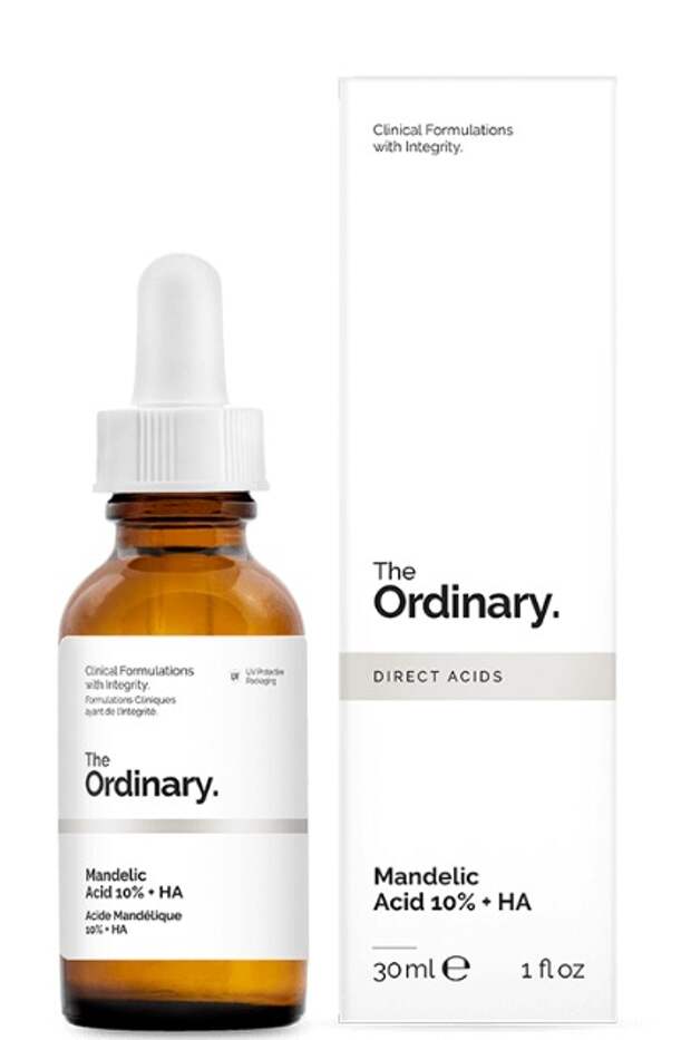 Сыворотка с миндальной кислотой Mandelic Acid 10% + HA, The Ordinary