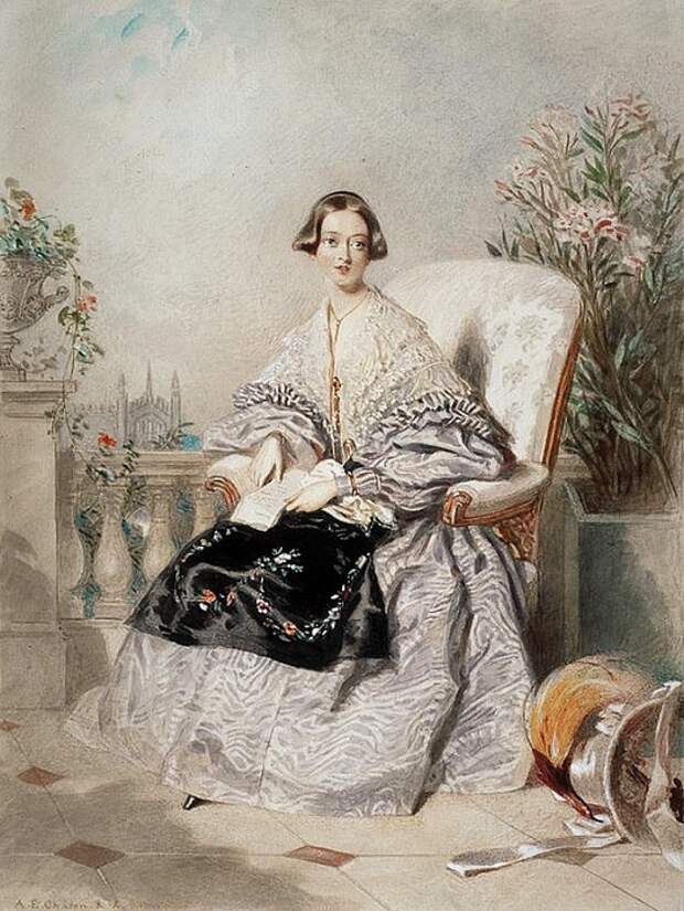 Альфред Эдвард Шалон. Королева Виктория, 1838 год Альфред Эдвард Шалон. Королева Виктория, 1838 год