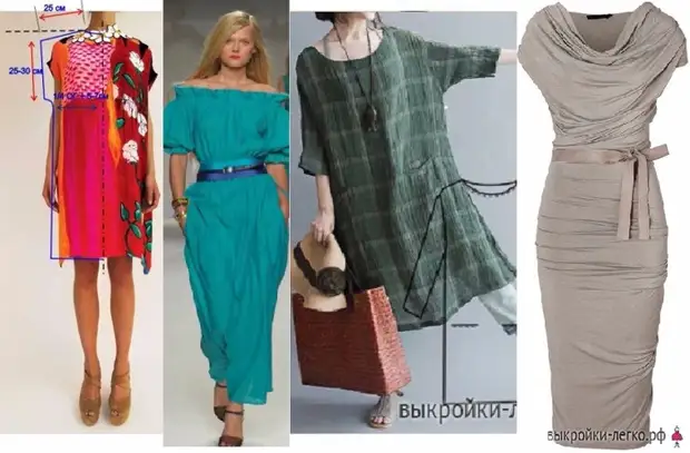 Как сшить трикотажное платье для девочки БЕЗ ВЫКРОЙКИ #DIY How to sew dress / Tutorial