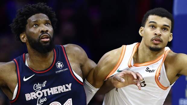Joel Embiid and Victor Wembanyama