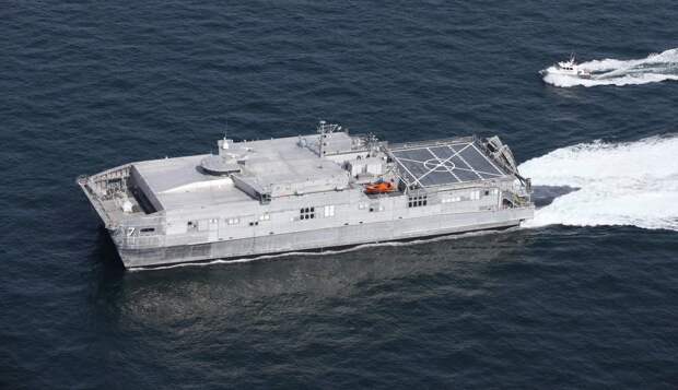 Быстроходный военно-транспортный корабль ВМС США Yuma. Источник изображения: https://vk.com/denis_siniy