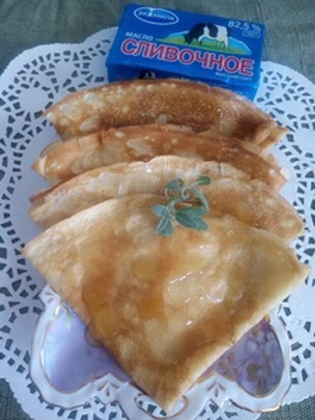 Фото к рецепту: Арахисовые блины с мёдом Фото к рецепту: Арахисовые блины с мёдом