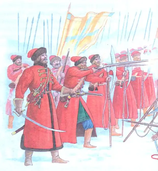 Первое постоянное войско 1550