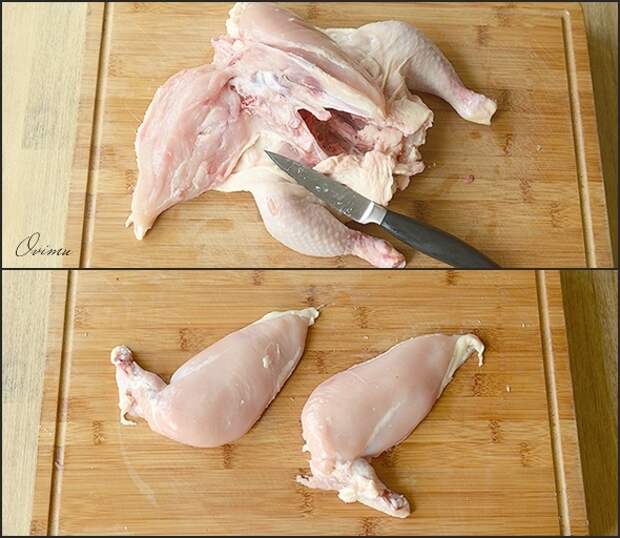 Украинская кухня. Котлета по-киевски.