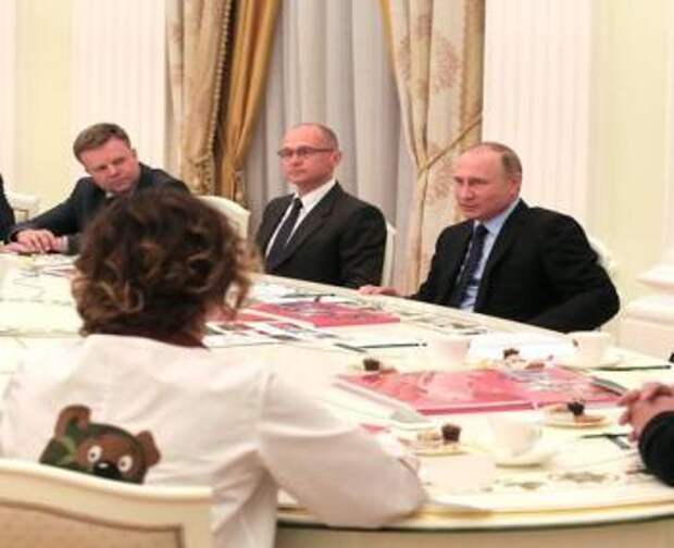 встреча Путина и российских аниматоров