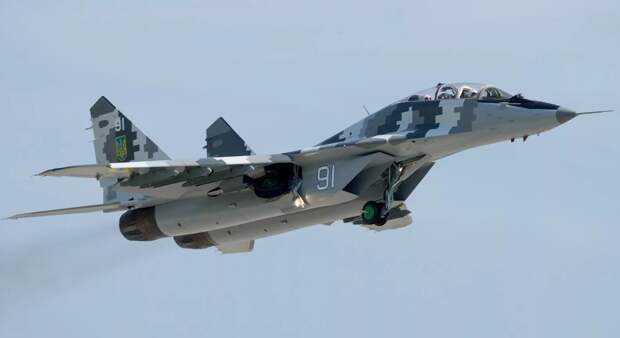 Российская авиация сбила украинский истребитель МиГ-29 в ДНР